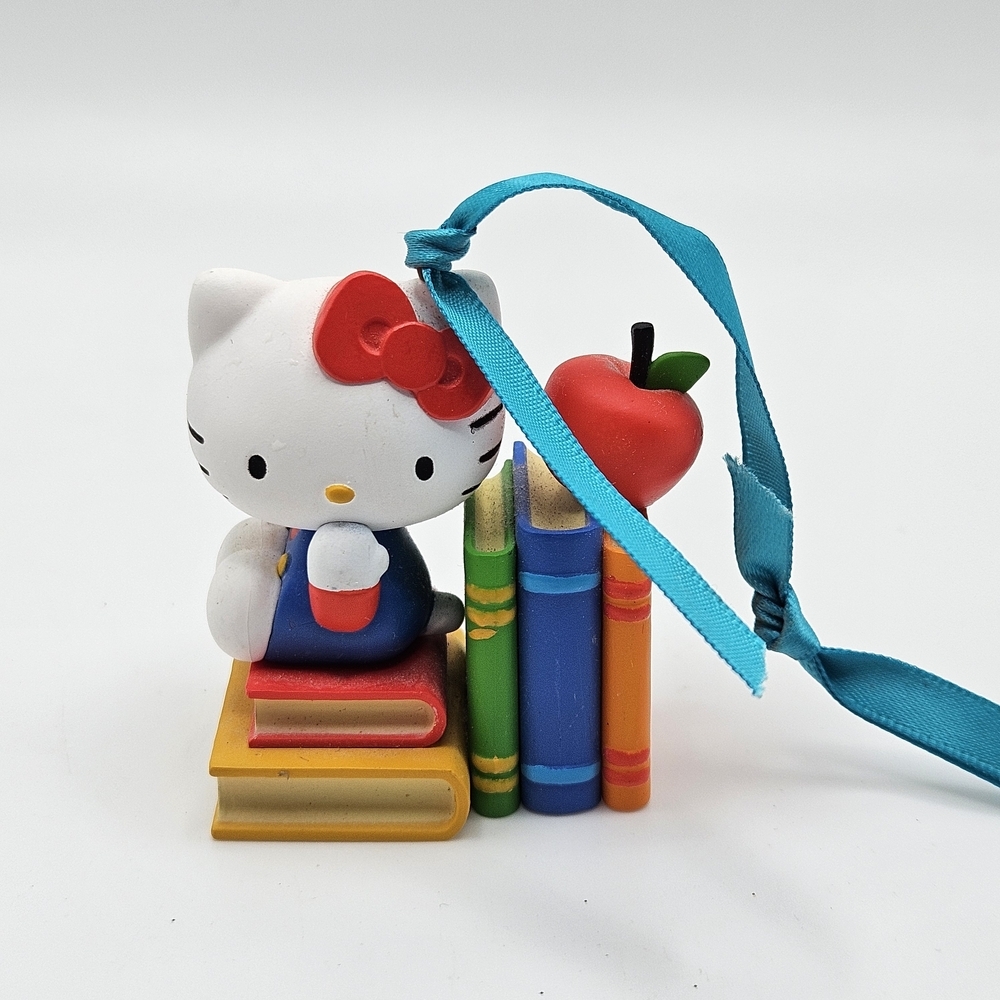 Hallmark Keepsake Ornament Hello Kitty 2016 Books Apple Teacher Sanrio